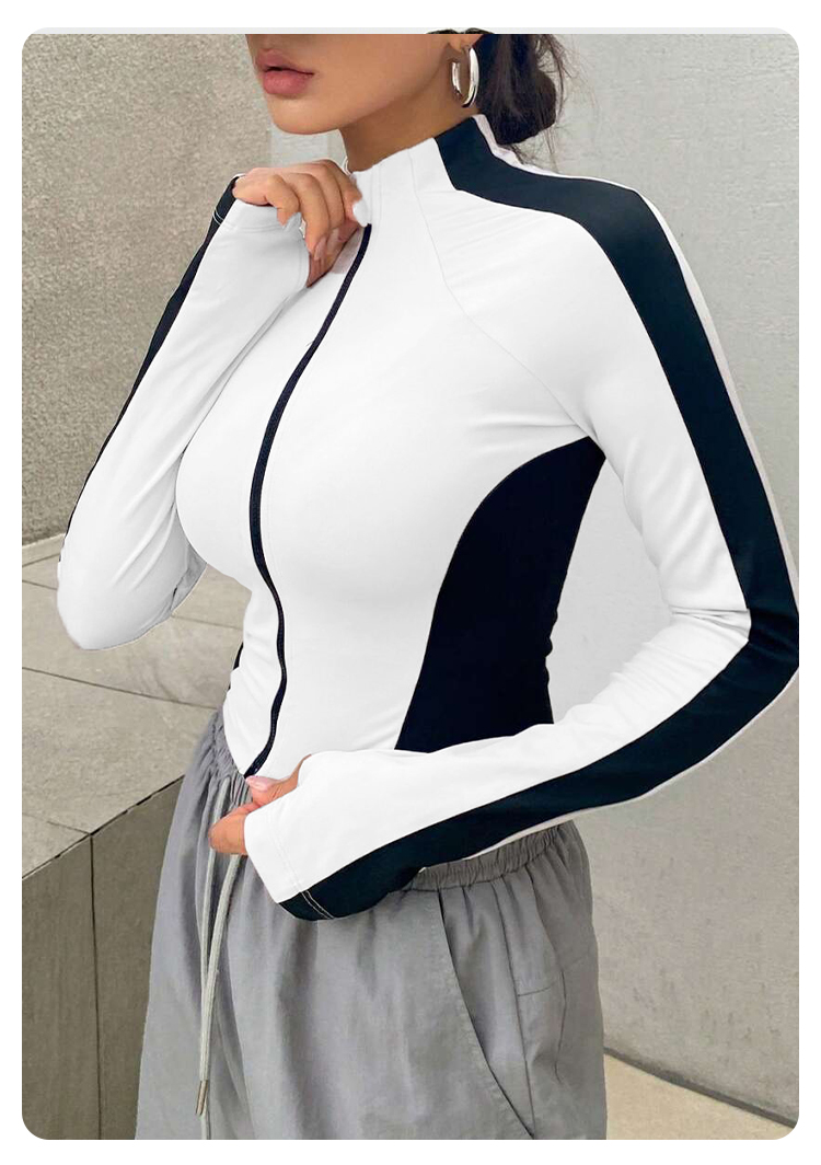 Yoga-Kleidung Stehkragen-Jacke – Yoga Fitness Usa Bewertung und Preis