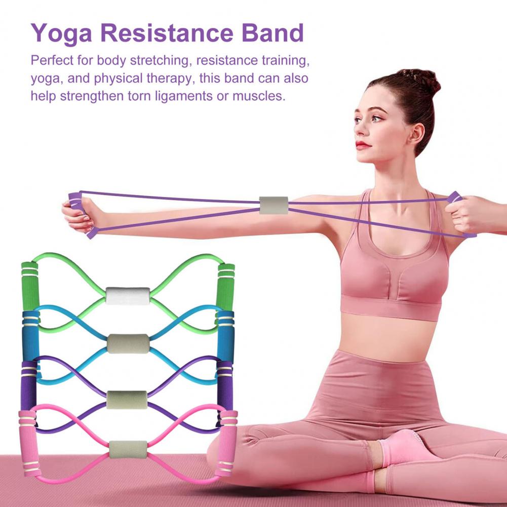 Abbildung 8, Fitness-Widerstan – Figure 8 Resistance Band Bewertung und Preis