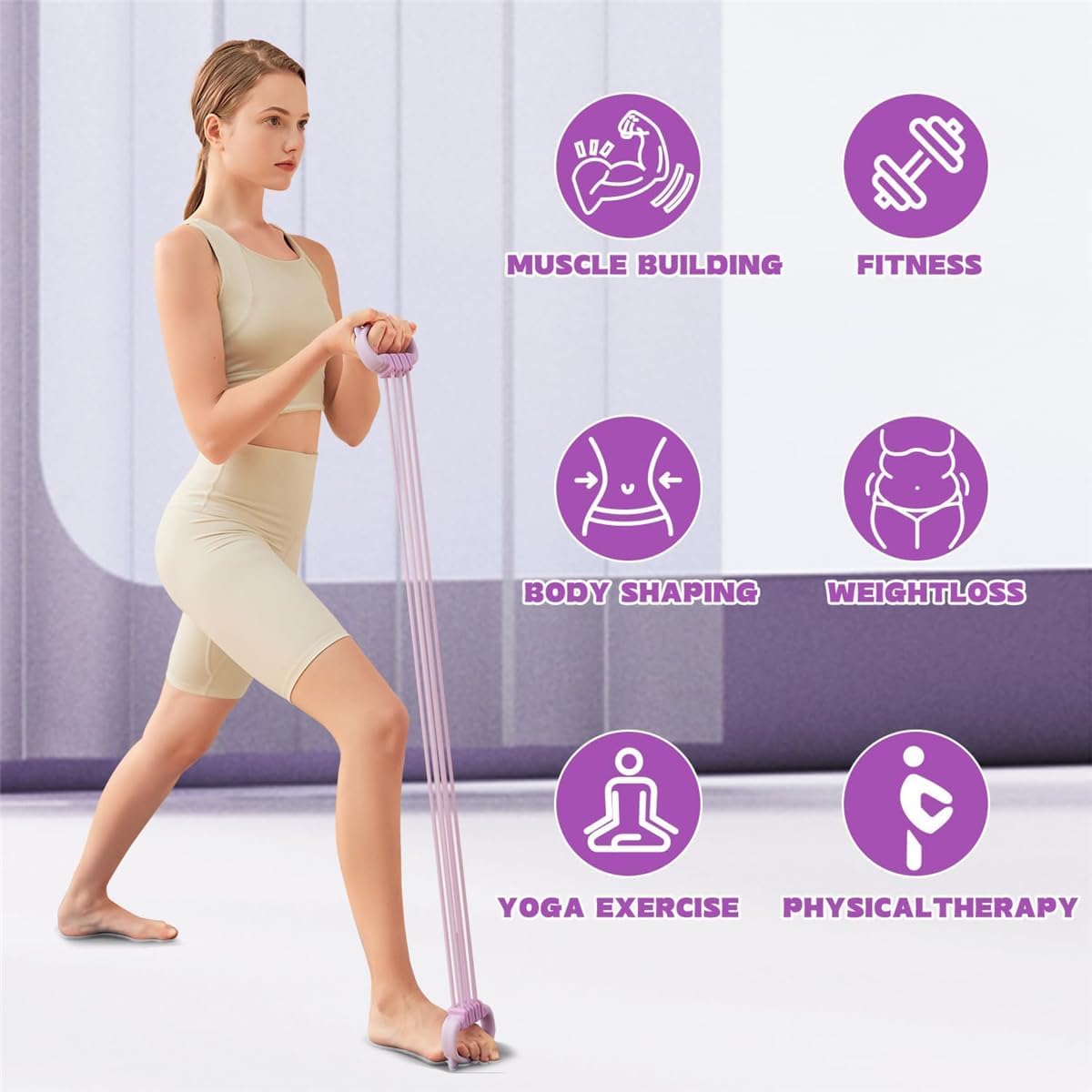 Figur-8-Widerstandsbänder für  – Figure 8 Resistance Band Bewertung und Preis