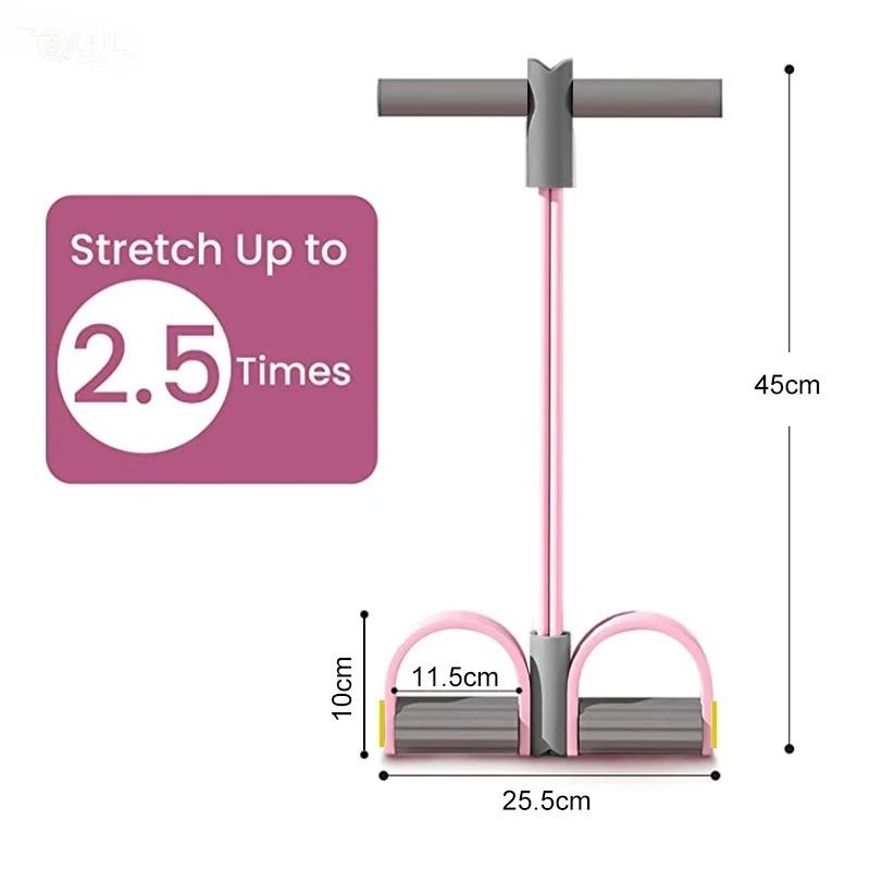 4-Röhren Elastisches Zugseil Y – Yoga Fitness Gear Bewertung und Preis